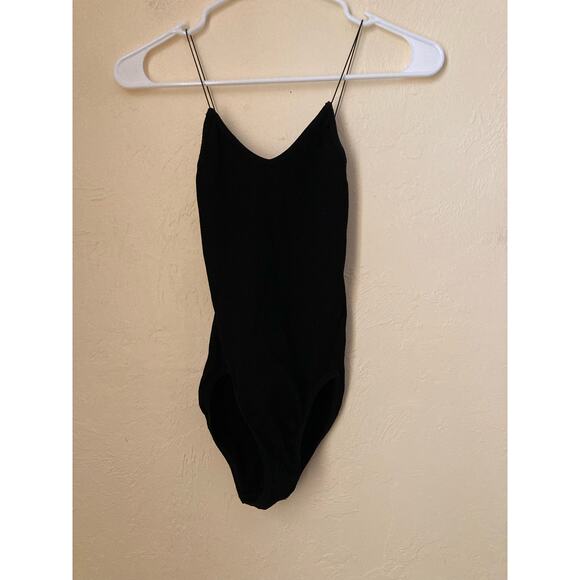 Urban Outfitters Out From Under Women's Bodysuit Size SP Black Strappy - Picture 5 of 5